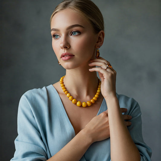 From Fossilized Resin to Exquisite Gem: The Journey of Amber Jewelry