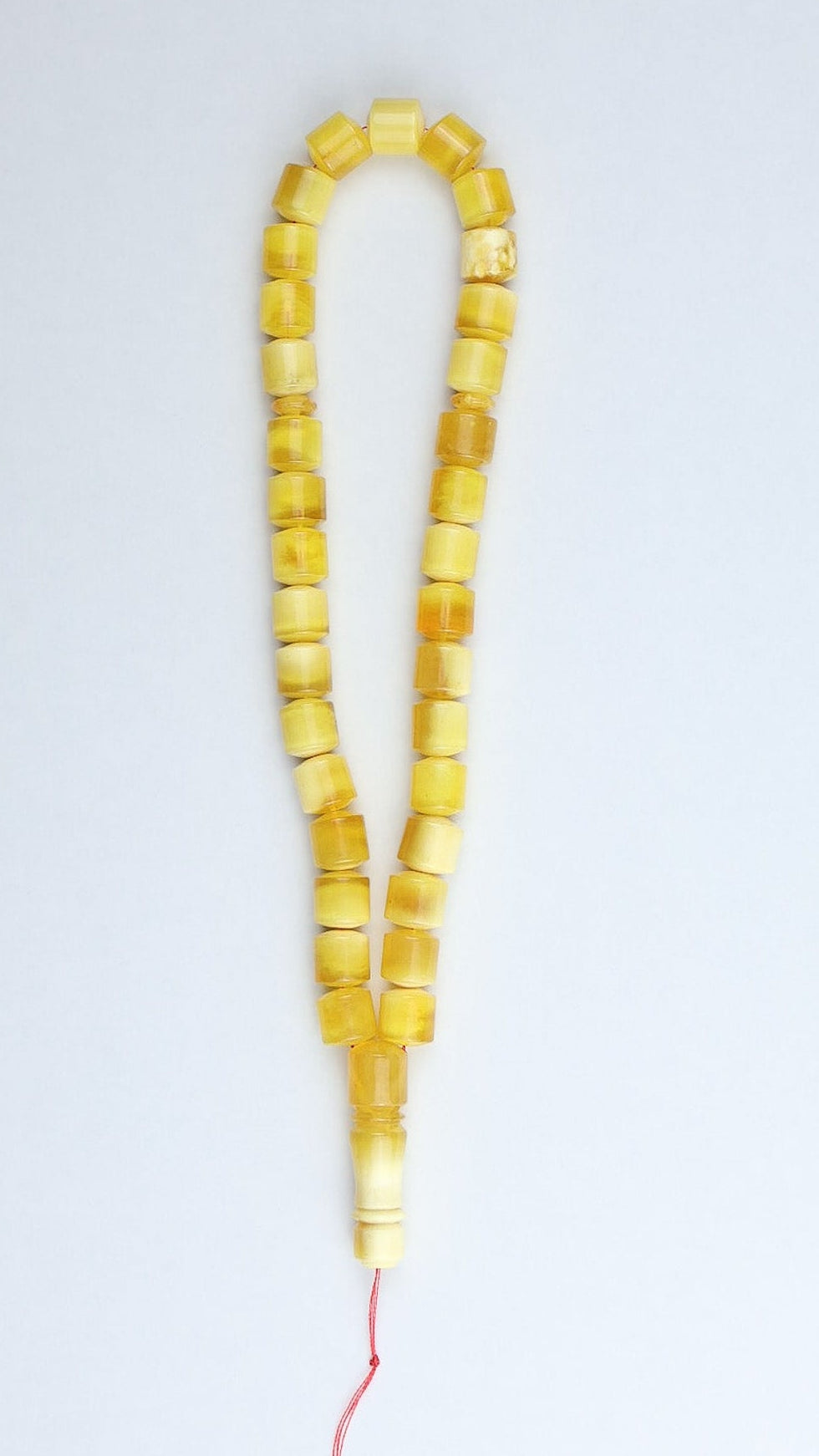 Amber Experts laboratory certificate for Baltic amber misbaha 59g issued in Gdansk Poland