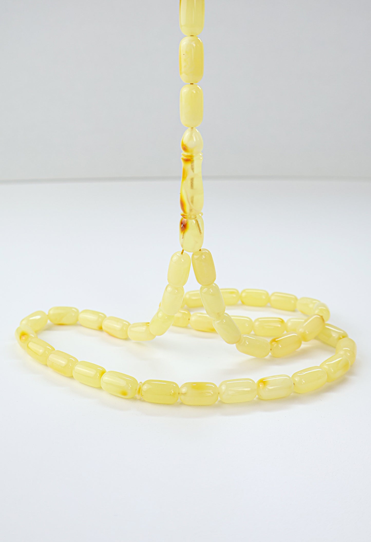 Authentic Baltic amber rosary certified by Amber Experts Gdansk Poland.